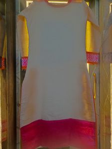Full Sleeve Embroidery Long Kurta