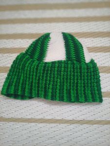 🧢 Kids Woolen Monkey Caps – Set of 5 (0–2 Years)