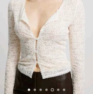 White Cardigan
