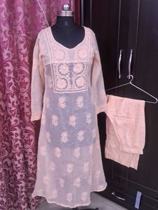 Elegant Embroidered Kurta Set of 2