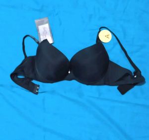 Black Underwire Heavy Pushup Bra