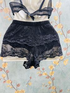 Black Lace Shorts