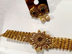 Necklace New With Earrings