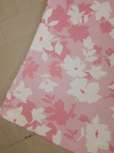 Pink Flower Print Top