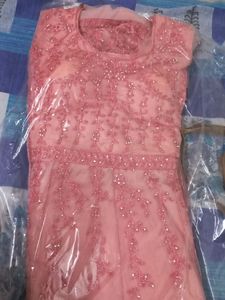 Beautiful Peach Color New Gown