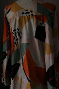 Abstract Print Dress