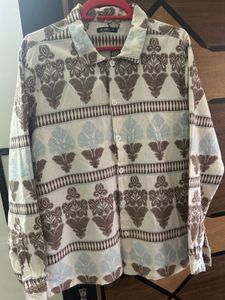 Patterned Long Sleeve Shirt
