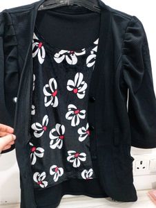 Stylish and Beautiful Black Coloured Top