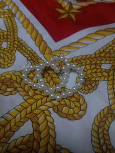 Pearl Beaded Hoops/Earrings