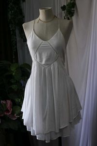 Forever 21 White Flowy Dress