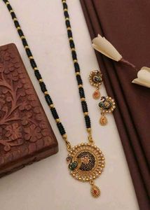Mangalsutra With Earrings