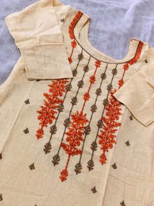 Elegant Embroidered Kurta set