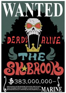 Pack Of 20 Wanted One Piece Anime Poster
