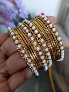 New Gold Finish Bangles