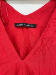 Zara Ruby Red Kaftan Top ❤️ Effortless Glam ✨