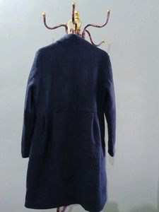 Elegant Navy Blue Coat