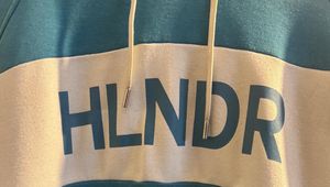 Blue &amp; White Hoodie