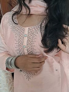 Blush Pink Kurti Set🌺