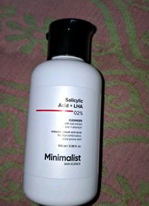 Minimalist Salicylic Acid Cleanser  ( 1 time use)