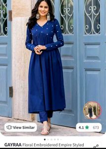❗️❗️ diwali sale ❗️❗️Elegant Blue Embroidere