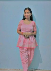 Short Kurti And Dhoti Pent