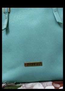 Caprese Teal Tote Bag &amp; Ring Combo
