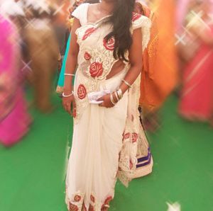 Party Wear Net Saree