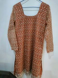 Beautiful Kurti With Embroidery