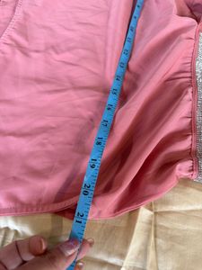 Pink Dress with Belt