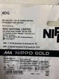 NIPPO 3AAA BATTERY STRIP