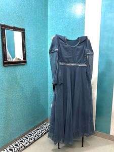 Elegant Gray Gown