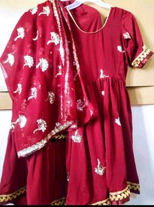 Lehenga With Round Kurti ❤️❤️Duptt