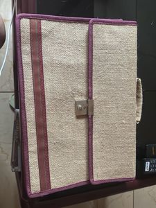 Jute Laptop Bag