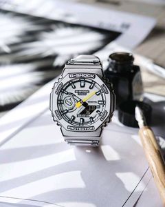 G SHOCK MANGA GA-2100MNG-7A (White) &amp; BLUE
