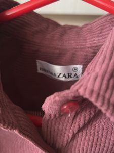 Zara Corduroy Button-Down Shirt
