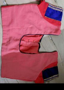 Gajri Colour 2 Shaded Saree