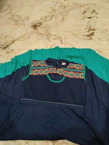 Ethnic Kurta and Skirt Set