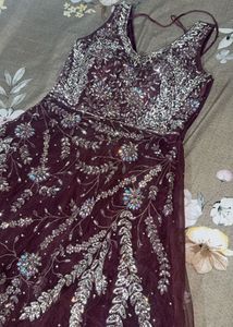 Heavy Engagement Beaded Gown💝🎀🦋