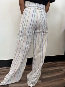Cotton Wide Leg Pants