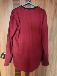 Mens Maroon Tshirt