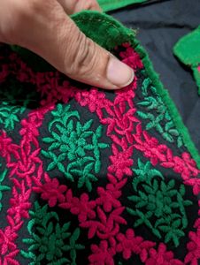 Pure Cotton Embroidery Kutra