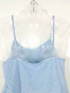Sky blue and White  Strips Nightsuits(Women&#39;s)