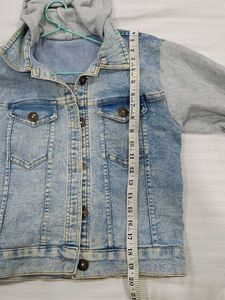 Hooded Denim Jacket