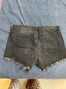 H&amp;M Denim Casual Shorts - Charcoal