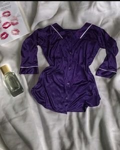 Cozy Satin Night Suit