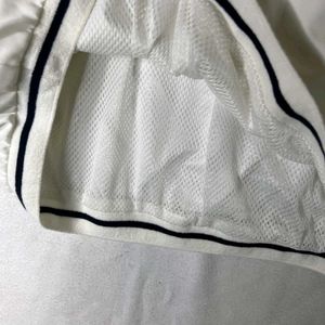 Lizgolf White Pullover Jacket