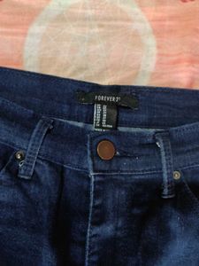 Navy Blue Skinny Jeans