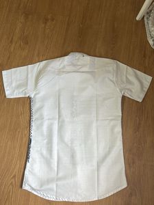 Black And White Geometrical Tribal Pattern Shirt