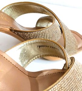 Catwalk Embellished Block Heel Sandals