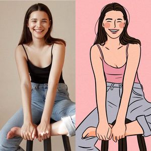 Custom Portrait Illustrations Printresty